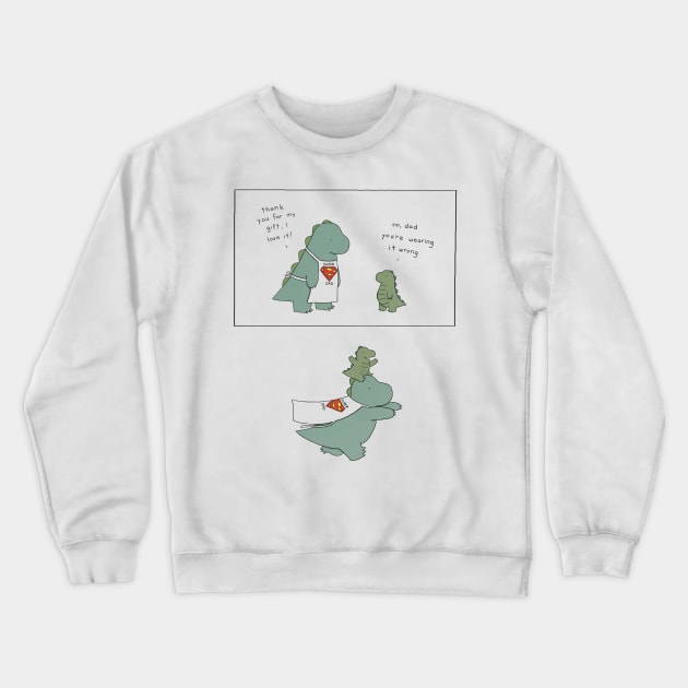 Father's Day Crewneck Sweatshirt by Liz Climo